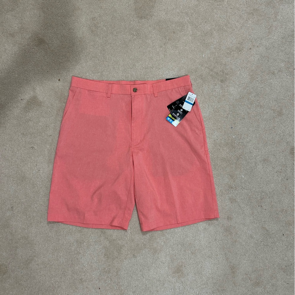 Men’s Size 36 Coral Heather Golf Shorts